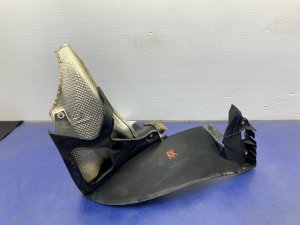 2009-2012 Porsche Boxster Inner Bumper Heat Shield - Rear (Used OEM)