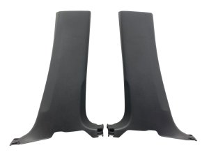 2022-2025 INFINITI QX60 Black Lower B-Pillar Trim Cover Panels - Front (Used OEM)