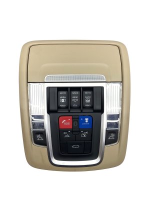  Ram 4500 Overhead Roof Console with Power Sliding Window Switch - Front (Used OEM)