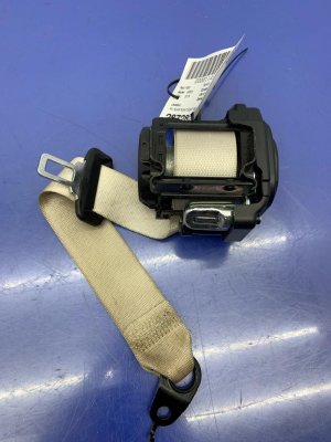 2017-2023 BMW M5 Ivory (White) Seat Belt Assembly - Rear, Right (Passenger) (Used OEM)