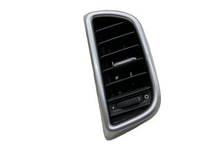 2011-2018 Porsche Cayenne Black Center Console Air Conditioning Vent - Rear (Used OEM)