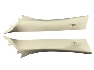 2019-2022 BMW X7 Tan A-Pillar Trim Set - Front (Used OEM)