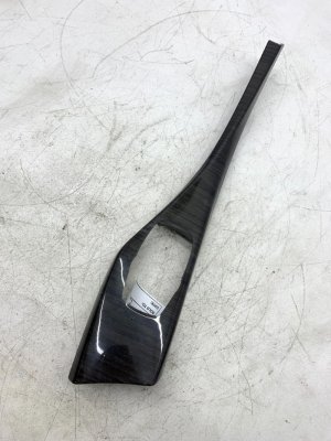 2014-2021 BMW 228i Brown Center Console Fineline Stream Wood Bezel Trim Panel - Front (Used OEM)