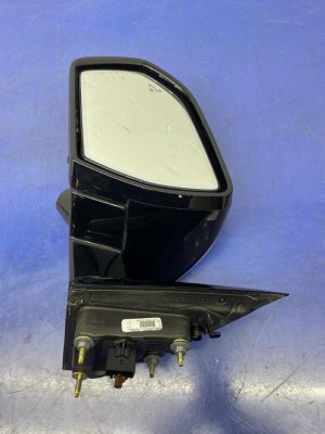 2018 Lincoln Navigator Black Power Blind Spot Door/Side View Mirror with Surround View Camera - Front, Left (Driver) (Used OEM)