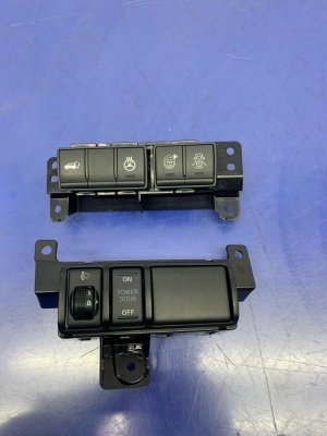 2019-2021 INFINITI QX80 Front Dash Multifunction Switch Panel (Tailgate, Heated Steering, Power Door) (Used OEM)