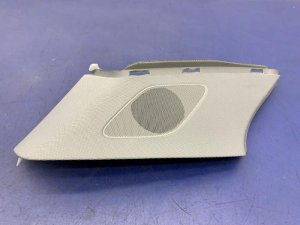 2019-2023 Audi Q4 e-tron Gray C-Pillar Quarter Trim Speaker Grille with Speaker - Rear, Left (Driver) (Used OEM)