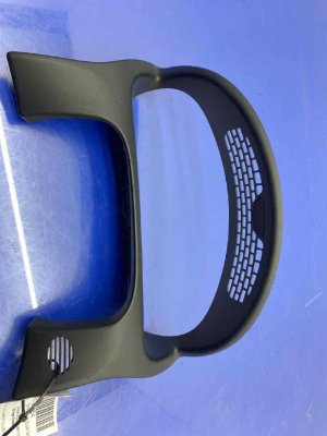 2010-2019 Jaguar XJ Ebony (Black) Speedometer Instrument Cluster Trim Panel Bezel (Used OEM)