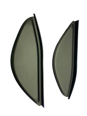 2019-2024 Ram 1500 Black Dashboard End Cap Set (Used OEM)