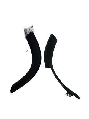 2014-2017 Mercedes-Benz S320 Black Seat Molding Cover Trim Panel Set - Rear, Right (Passenger) (Used OEM)
