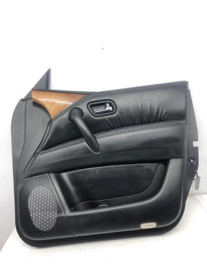 2011-2013 INFINITI QX56 Black Door Interior Trim Panel - Front, Right (Passenger) (Used OEM)