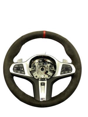 2019-2024 BMW M850i xDrive Black M Sport Heated Steering Wheel with Driver Assist (Used OEM)