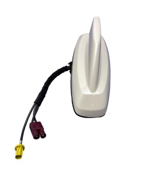 2015-2020 GMC Yukon Crystal White Roof Mounted Shark Fin Radio Antenna (Used OEM)