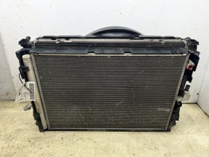 2013-2020 Mercedes-Benz S500 Radiator and A/C Condenser Cooling Fan Assembly (Used OEM)