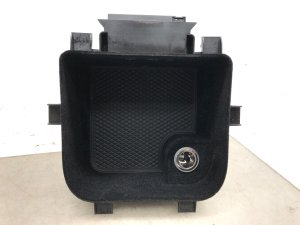 2016-2020 Bentley Bentayga Rear Console Storage Tray with Power and USB AUX Outlets (Used OEM)