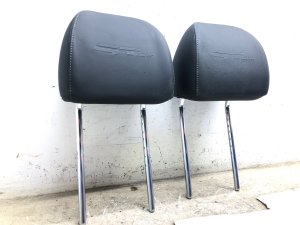 2018-2023 Kia Stinger Black Seat GT-Line Leather Headrest - Front, Left (Driver) (Used OEM)