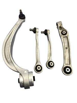 2019-2024 Audi Q8 Upper and Lower Suspension Control Arm Set - Front, Left (Driver) (Used OEM)