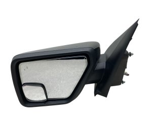 2022-2024 Ford F-150 Lightning Black Power Folding Door/Side View Mirror with Memory Blind Spot Alert and Camera - Left (Driver) (Used OEM)