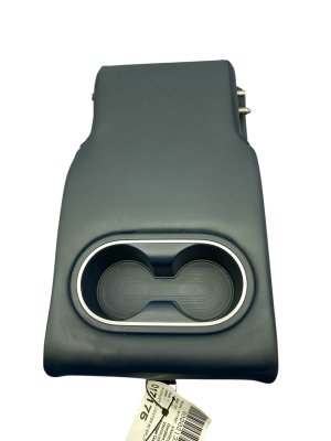 2023-2025 Genesis GV60 Blue Center Seat Armrest with Cup Holder - Rear, Right (Passenger) (Used OEM)