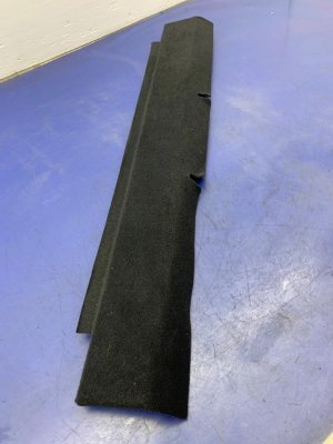 2015-2025 Porsche Macan Black Luggage Compartment Rearward Forward Trim Panel Cover (Used OEM)