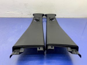 2016-2021 Jeep Grand Cherokee Black B-Pillar Trim Panel Cover Set (Used OEM)