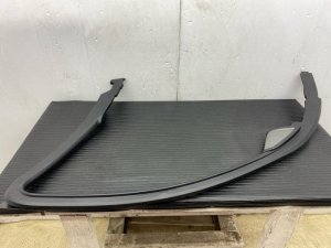 2017-2023 BMW 530i Black Door Window Frame Trim Panel with Speaker - Rear (Used OEM)