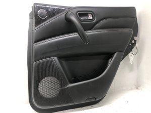 2018-2021 INFINITI QX80 Black Door Interior Trim Panel - Rear, Right (Passenger) (Used OEM)