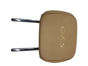 2015-2025 Porsche Macan Beige Headrest Set of 3 - Rear, Right (Passenger) (Used OEM)