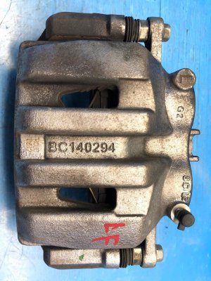 2018-2025 Honda Odyssey Dual Piston Disc Brake Caliper with Bracket - Front, Left (Driver) (Used OEM)