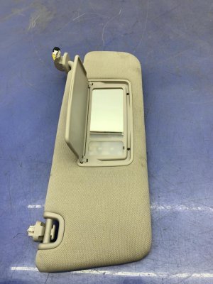 2022-2026 Acura MDX Beige Illuminated Sun Visor Set - Front (Used OEM)