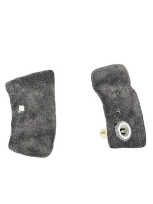 2007-2008 Porsche Boxster Black Front Center Dash Radio Stereo Support Bracket - Left (Driver) (Used OEM)