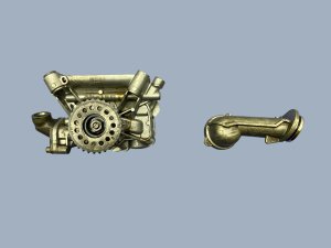 2016-2022 BMW 750i Engine Oil Pump with Gear Sprocket and Tube (Used OEM)