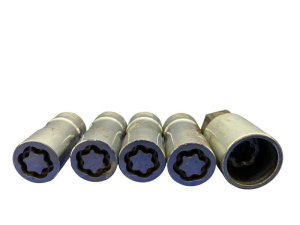 2017-2026 GMC Yukon XL Locking Wheel Lug Nut Set with Key (Used OEM)