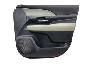2024-2026 Toyota Grand Highlander Gray Door Interior Trim Panel - Rear, Right (Passenger) (Used OEM)