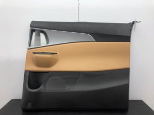 2022-2024 Kia Carnival Brown Door Interior Trim Panel - Rear, Right (Passenger) (Used OEM)