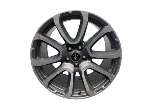 2017-2024 Maserati Levante Gray 18x10.5 V-Spoke Machined Gray Alloy Wheel (Used OEM)