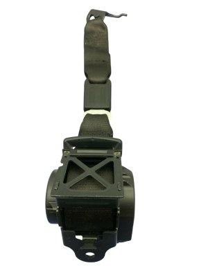 2017-2023 BMW 528i Black Center Seat Belt Assembly - Rear, Right (Passenger) (Used OEM)