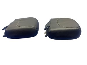 2017-2024 Chrysler Pacifica Black 2nd Row Leather Seat Headrest Set - Rear, Right (Passenger) (Used OEM)