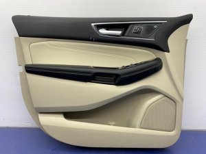 2019-2024 Ford Edge Beige Door Interior Trim Panel - Front, Left (Driver) (Used OEM)