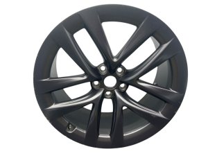  Tesla Model s Black 21x9.5 Alloy Wheel - Front (Used OEM)