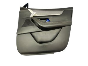 2012-2018 BMW 650i Black Center Console Cup Holder and Shifter Trim Bezel - Front, Right (Passenger) (Used OEM)