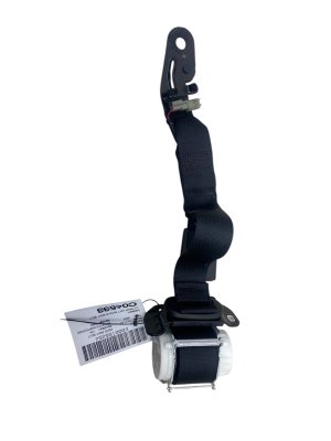 2021-2024 Ford F-150 Black Middle Seat Belt Assembly - Rear, Left (Driver) (Used OEM)