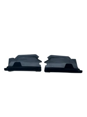 1999-2012 Porsche 911 Window Inner Seal Strip Trim Bezel Panel Set - Rear (Used OEM)