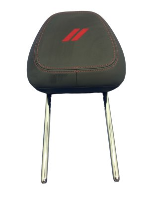 2023-2025 Dodge Hornet Black w/ Red Stitching Seat Headrest - Front, Left (Driver) (Used OEM)