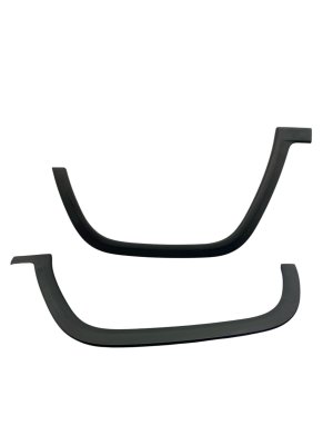 2021-2024 Jeep Grand Cherokee L Black Fender Flare Wheel Arch Set - Front, Left (Driver) (Used OEM)