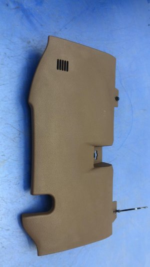 2019-2024 Ram 1500 Brown Lower Knee Panel Trim - Front, Left (Driver) (Used OEM)