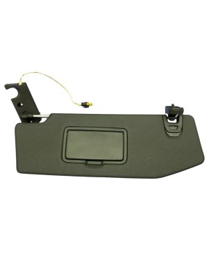 2021-2025 Jeep Wrangler Illuminated Sun Visor without Garage Door Opener - Front, Left (Driver) (Used OEM)