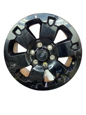 2019-2023 Ford Ranger Silver 18x8 6-Spoke Painted Black Alloy Wheel (Used OEM)