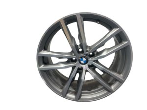 2018-2024 BMW X3 19x7.5 Style 698M Machined Silver Alloy Wheel (Used OEM)