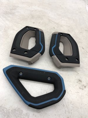 2021-2026 Ford Bronco Dash Center Console Reinforced Grab Handle Set (Used OEM)