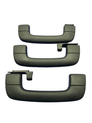 2019-2025 Genesis G70 Obsidian Black Interior Grab Bar Handle Set - Front (Used OEM)